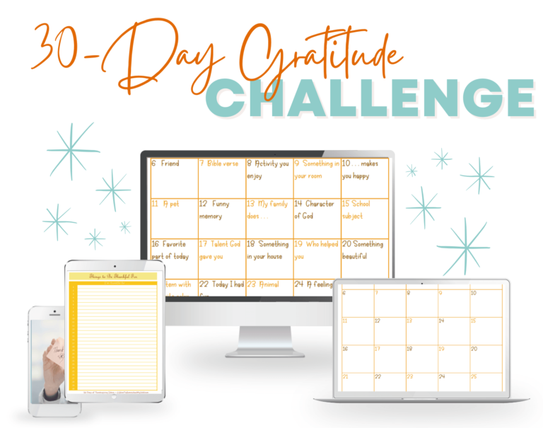 Join the 30 Days of Gratitude Challenge Today